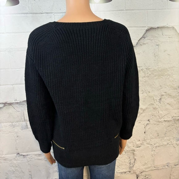 Alice and Olivia Classics Lettie Zip-Hem Pullover - Picture 5 of 11